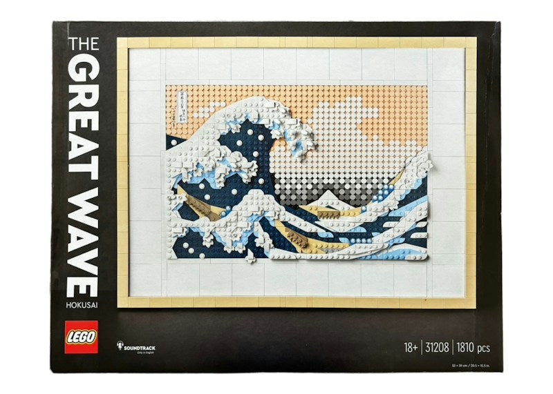 LEGO Art Hokusai The Great Wave Set 31208