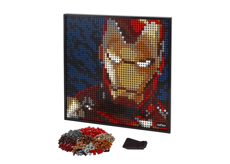 LEGO Art Marvel Iron Man Set 31199
