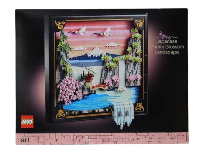LEGO Art Japanese Cherry Blossom Landscape Set 31218