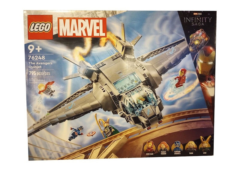 LEGO Marvel The Infinity Saga The Avengers Quinjet Set 76248