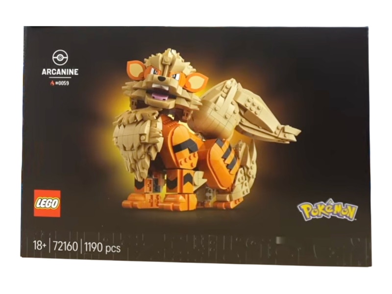 LEGO Pokemon: Arcanine Set #72160