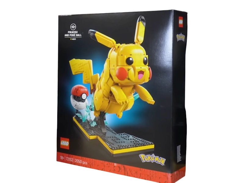 LEGO Pokemon Pikachu and Poke Ball Set #72152