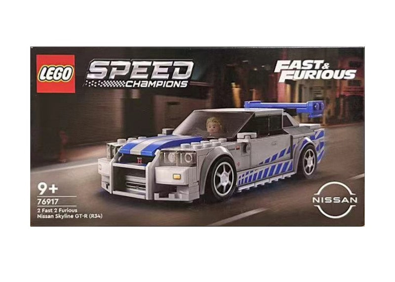 LEGO Speed Champions 2 Fast 2 Furious Nissan Skyline GT-R (R34) Set 76917