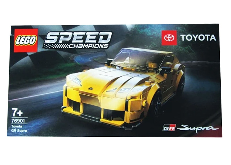 LEGO Speed Champions Toyota GR Supra Set 76901 Yellow