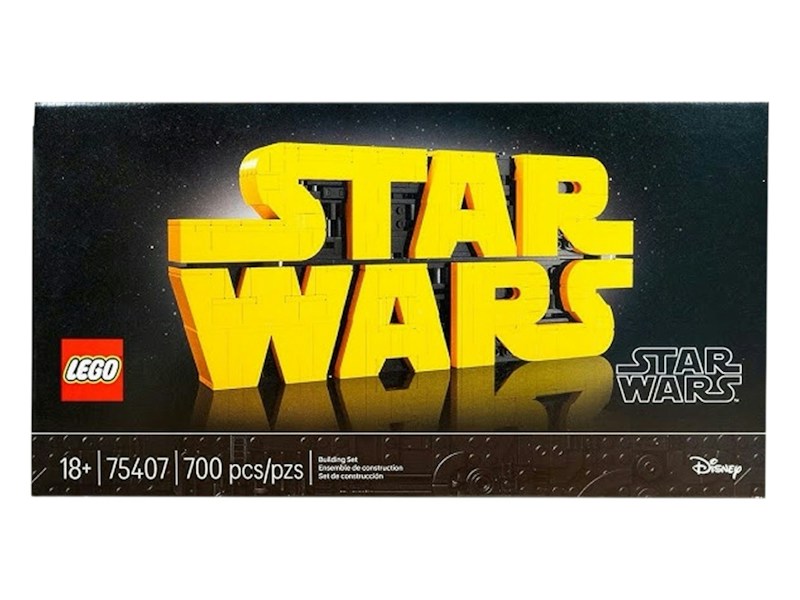 LEGO Star Wars Brick-Built Star Wars Logo Set 75407