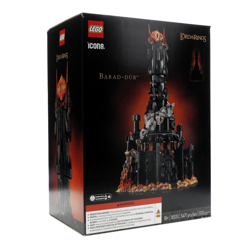 LEGO Icons The Lord of the Rings Barad-dur Set 10333
