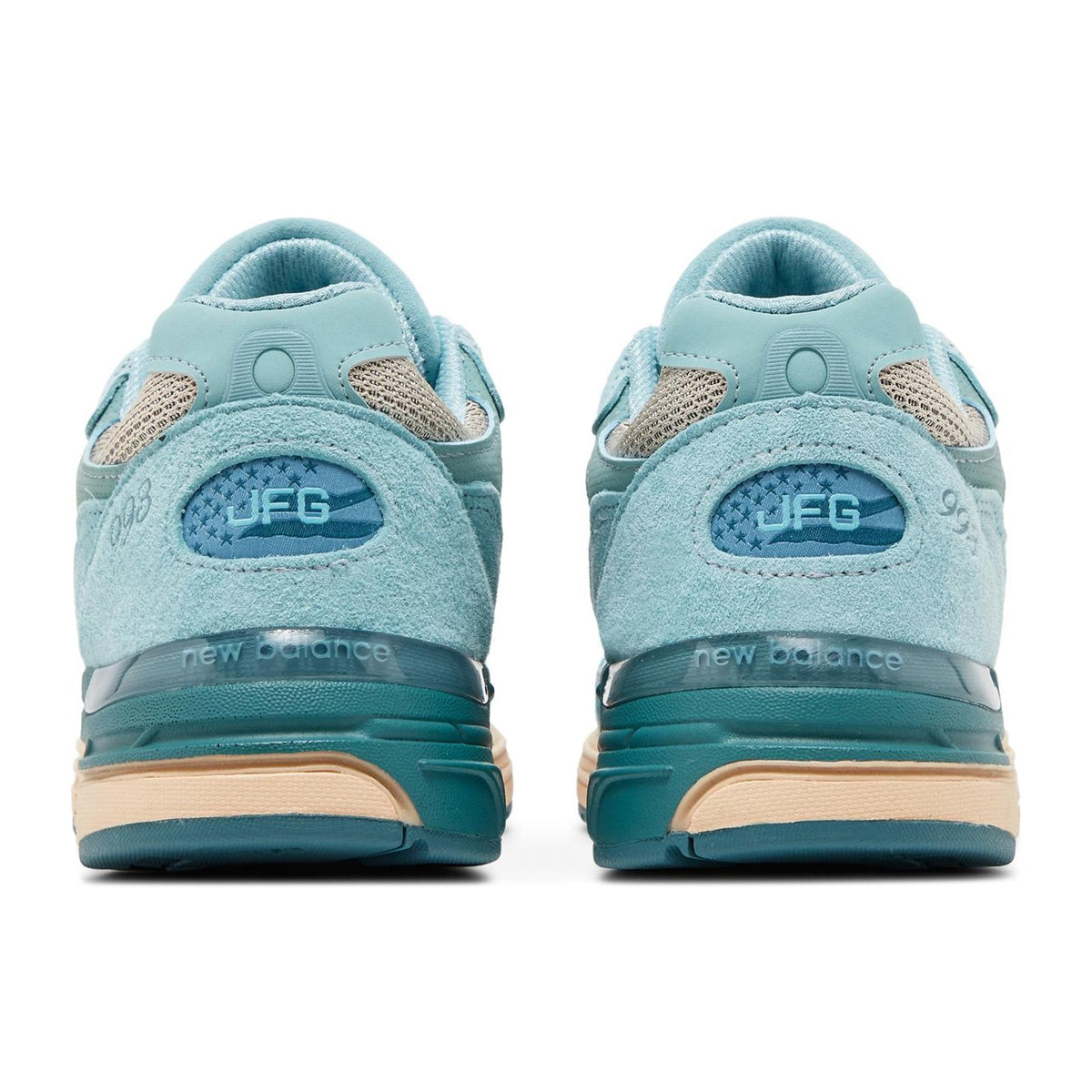 Joe Freshgoods x New Balance 993 Performance Art Arctic Blue Sneakers