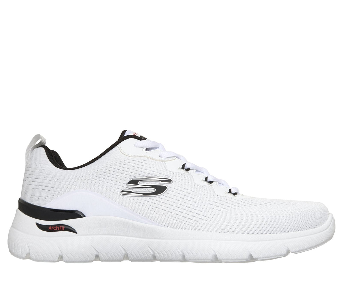 Arch Fit Summits - Kravel, WHT / BLACK / RED