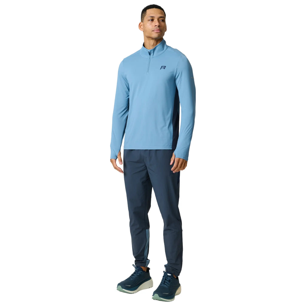 Reprimo Vortex Ink Dusky Blue L/S 1/4 Zip