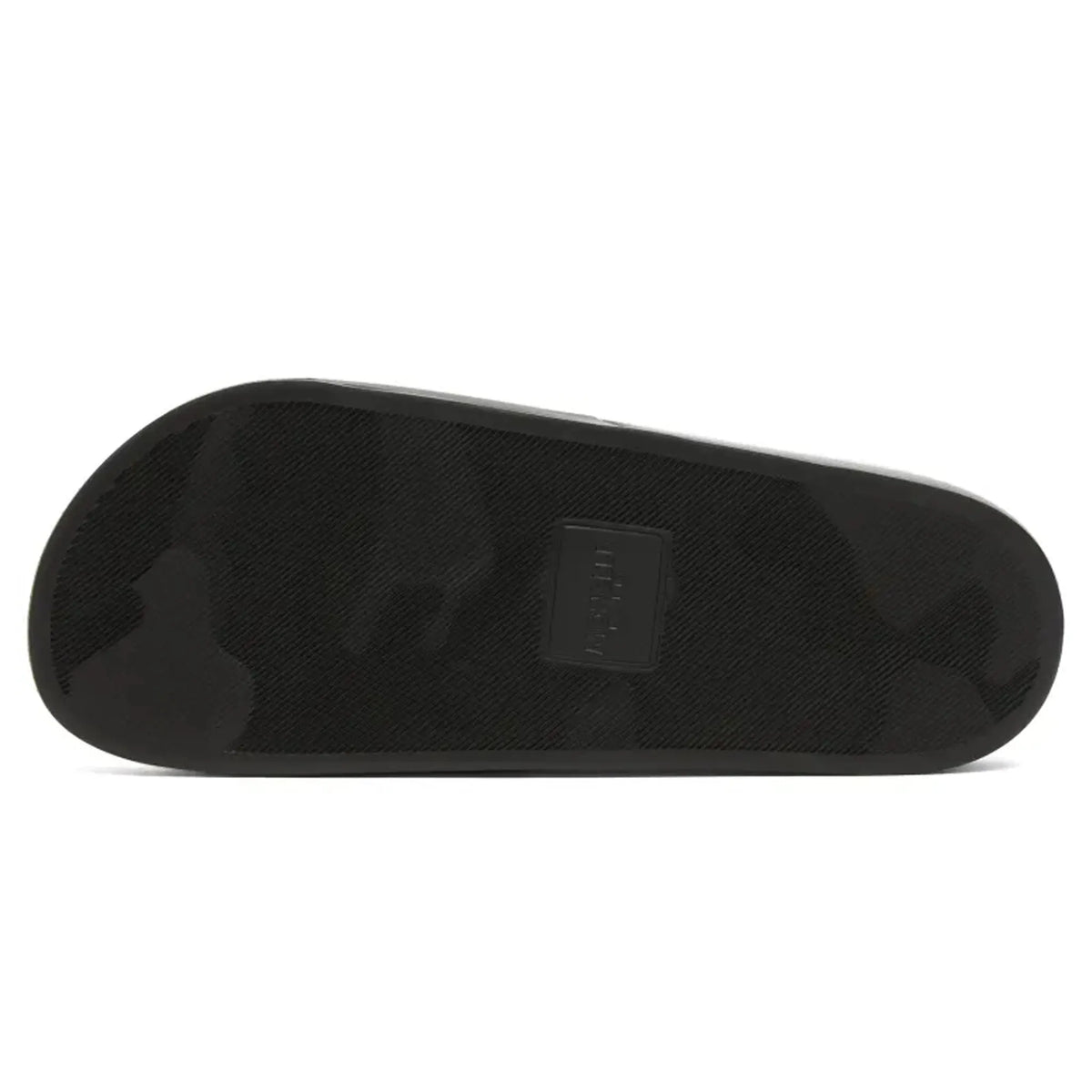 Moncler Basile Logo Black Sliders Sandals