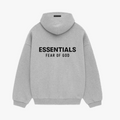 Fear of God Essentials Fleece Hoodie Light Heather Gray