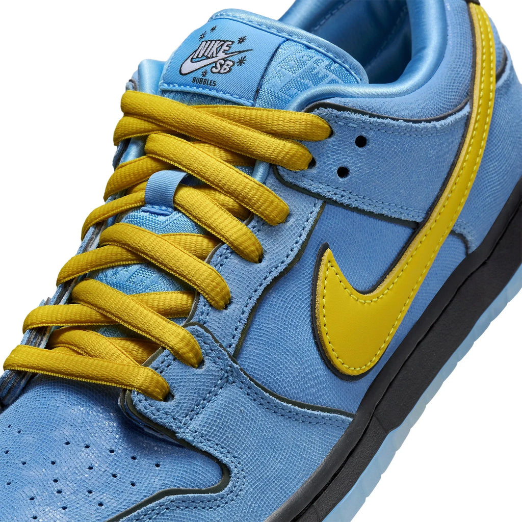 The Powerpuff Girls x Nike SB Dunk Low Bubbles Sneakers - Blue