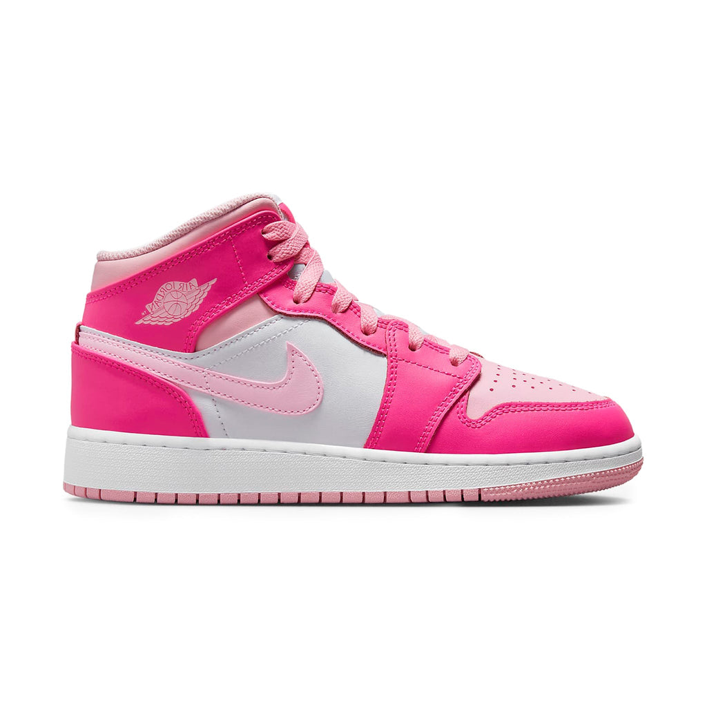 Air Jordan 1 Mid Fierce Pink (GS) Sneakers