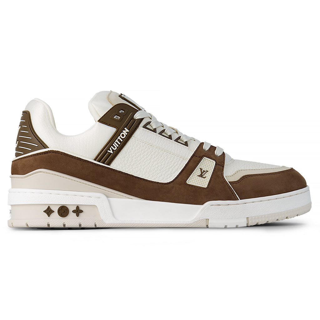 Louis Vuitton LV Trainer Calf Leather Moka Sneaker - Brown