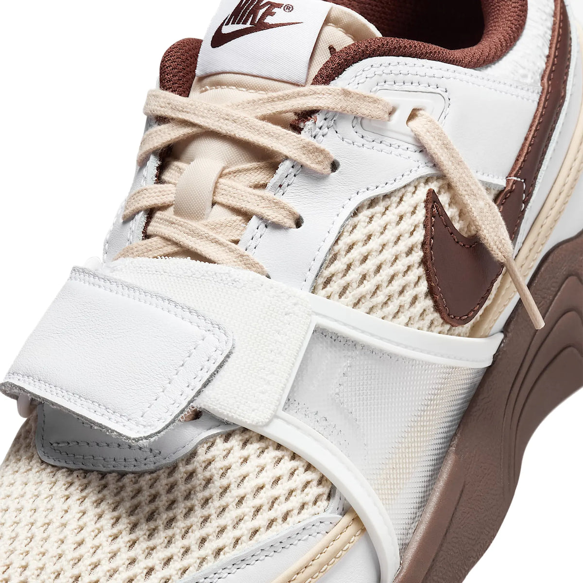 Travis Scott x Nike Zoom Field Jaxx Light Chocolate Sneakers - Beige