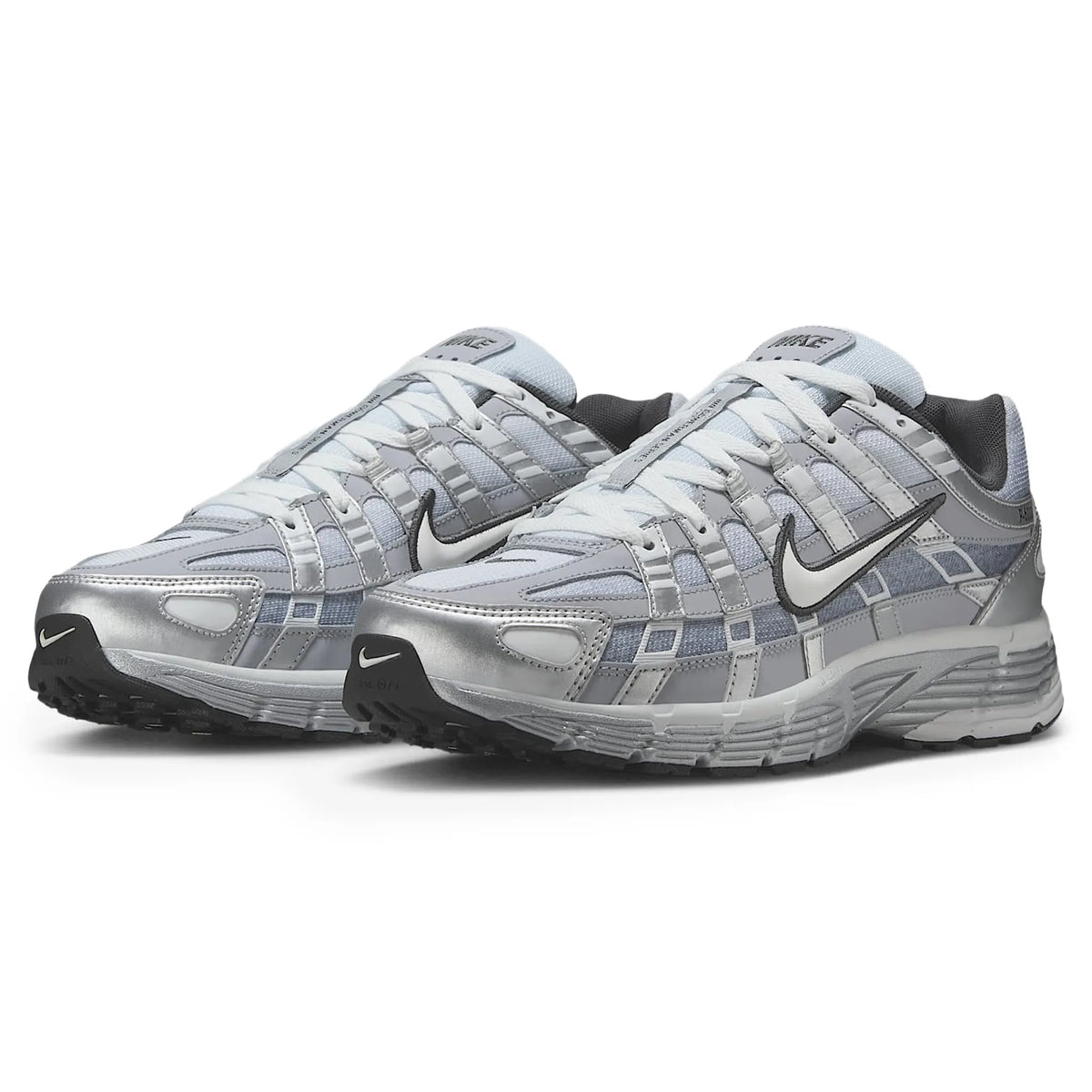 Nike P-6000 Metallic Silver Summit Wolf Grey Sneakers