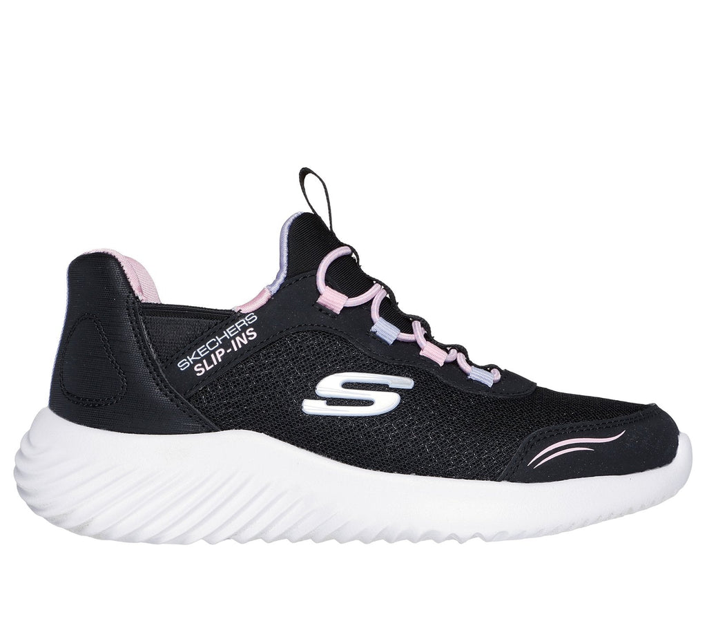 Skechers Slip-ins: Bounder - Simple Cute, BLACK
