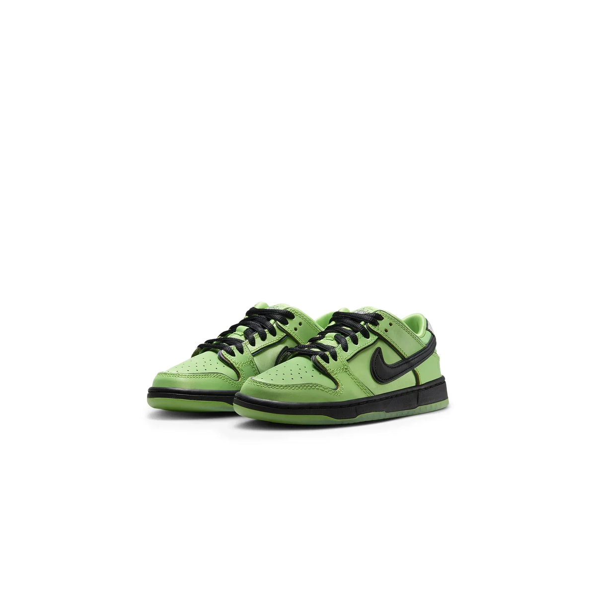 The Powerpuff Girls x Nike SB Dunk Low Buttercup (PS) Sneakers - Green