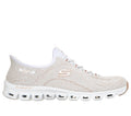 Skechers Slip-ins: Glide-Step - Copper Bloom, WHITE / ROSE GOLD